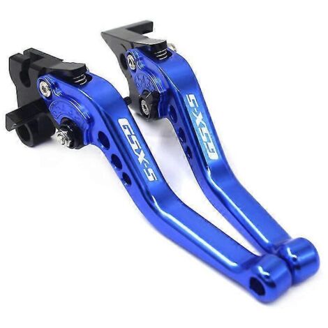 Leviers de frein et d'embrayage pour moto Suzuki GSX-S1000/F/S/ABS (2015-2019) - Bleu (1/5)