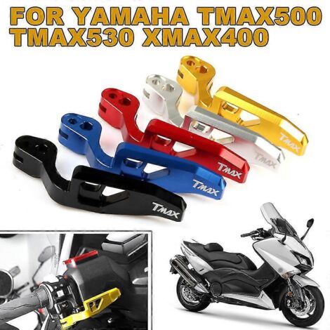 Levier de frein à main pour motos Yamaha Tmax530, Tmax500, Tmax 530, T-max 500, Xmax 400, Xp500 et Xp530 - Accessoires moto - Titane (1/5)