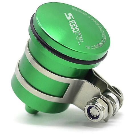 Réservoir d'huile moteur pour moto BMW S1000R, S1000RR, S1000 RS et S1000RR. Réservoir d'huile d'embrayage, godet de liquide de frein. Logo S1000R, S1000RR et S1000RR vert. (1/5)