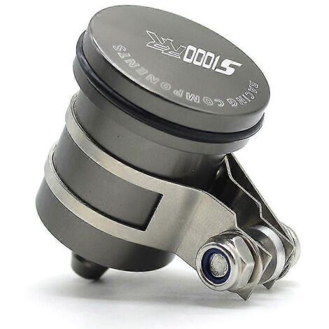Réservoir d'huile moteur pour moto BMW S1000R, S1000RR, S1000 RS et S1000RR. Réservoir d'huile d'embrayage, godet de liquide de frein. Logo S1000R, S1000RR et S1000RR gris. (1/5)
