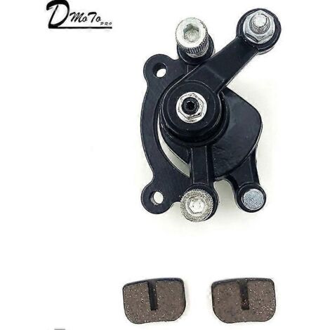 Kit d'étrier de frein à disque arrière 140 mm et disques de friction pour mini-moto tout-terrain à essence 49 cm³, scooter électrique et quad - K (1/5)