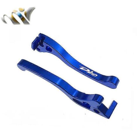 Accessoires moto : Leviers d'embrayage et de frein pour AF18 Dio 50 ZX50, AF34, AF35 Dio50, AF28 ZX 50 (frein à disque) – Logo DIO bleu (1/5)