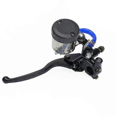 Maître-cylindre de frein et d'embrayage à piston de 12,7 mm pour moto, pompe hydraulique universelle compatible Honda, Yamaha, Kawasaki, motos de route et pit bikes - Embrayage gauche (1/5)