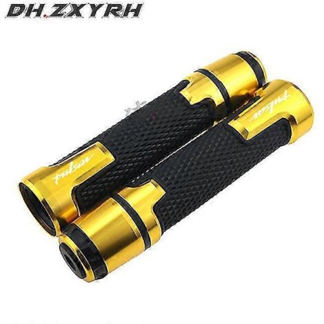 Poignées de guidon pliables et extensibles pour moto Bajaj Pulsar 200 NS (tous modèles) - Or (1/5)
