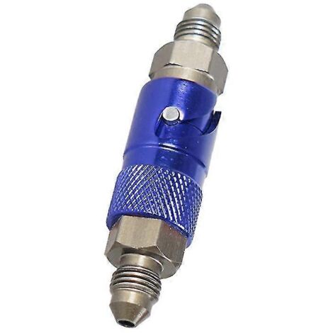 Adaptateur de raccord rapide pour liquide de frein An3, adaptateur de tuyau de frein, accessoire moto en aluminium E8bc--Blue-B (1/5)