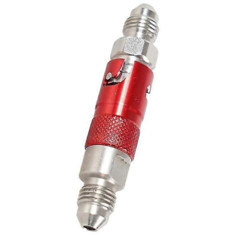 Adaptateur de raccord rapide pour liquide de frein An3, adaptateur de tuyau de frein, accessoire moto en aluminium E8bc--Rouge-A (1/5)