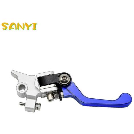 Pompe à étrier de levier de frein pour moto KTM SX, SXF, XCW, EXC, Husqvarna FC, TC, Kews K16, K18, HJ Z300, Zuma K8 - poignée de frein bleue (1/5)