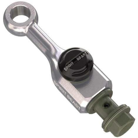 Raccord universel pour tuyau d'huile de frein hydraulique de moto, rallonge pour tuyau d'huile d'embrayage, support pour moto Honda Suzuki - Argent (1/5)