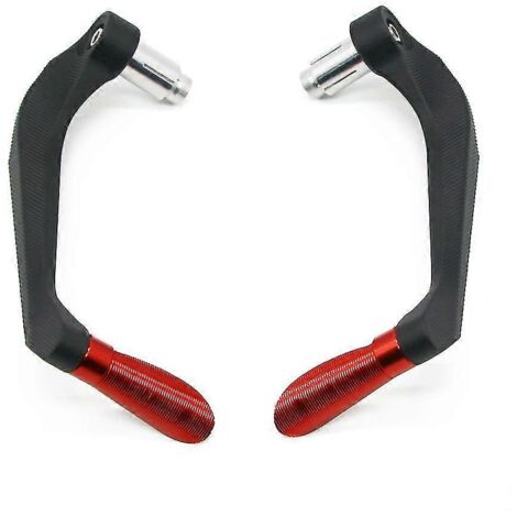 Poignées de guidon de moto, protections pour leviers de frein et d'embrayage, compatibles avec Suzuki GSX-R 1300, 1100, 1000, 750, 600 et 150 (rouge). (1/4)
