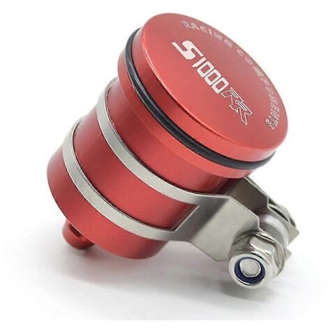 Réservoir d'huile moteur pour moto BMW S1000R, S1000RR, S1000 RS et S1000RR. Réservoir d'huile d'embrayage, godet de liquide de frein. Logo S1000R, S1000RR et S1000RR rouge. (1/5)