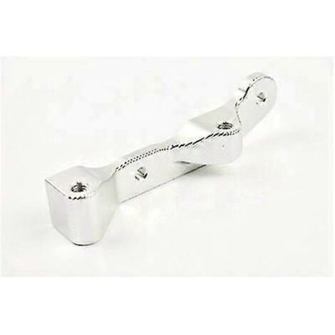Adaptateur d'étrier de frein CNC 100 mm pour disques de frein 220 mm/260 mm (moto, scooter, Yamaha, Honda MSX125 modifié) - Argenté (1/5)