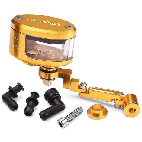 Réservoir d'huile de frein et d'embrayage avec support pour moto Honda Varadero XL1000 XL125 - Support doré (1/5)