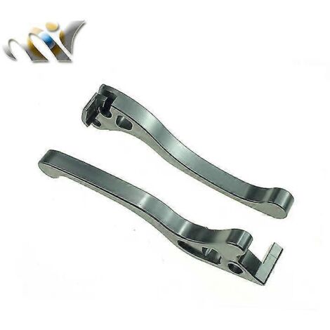 Accessoires moto : Leviers d'embrayage et de frein pour AF18 Dio 50 ZX50 AF34 AF35 Dio50 AF28 ZX 50 (freins à disque) – Titane (sans logo) (1/5)