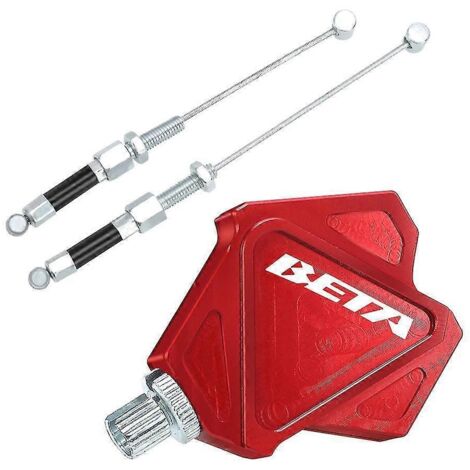 Poignée de levier de frein et d'embrayage pivotante pliable CNC Motocross pour Beta RR 250 300 350 390 430 480 2T 4T 2013-2020 2021 2022 2019 2018 - rouge (1/5)