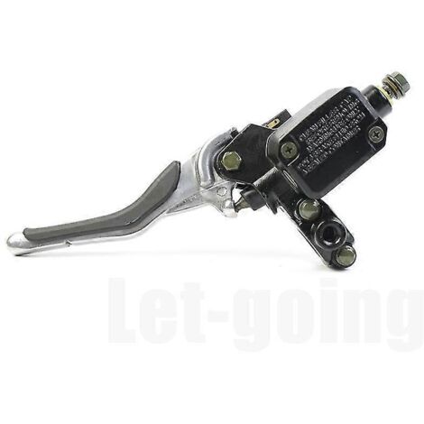 Maître-cylindre de frein universel à piston de 12,7 mm, levier d'embrayage hydraulique 22 mm gauche/droite pour Yamaha Aerox YQ50 1997-2013 MBK Nitro - Embrayage hydraulique (1/5)