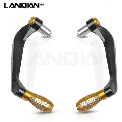 Protection de leviers de frein et d'embrayage pour moto Yamaha YZF R6 (1999-2010) - Couleur : Or (1/5)