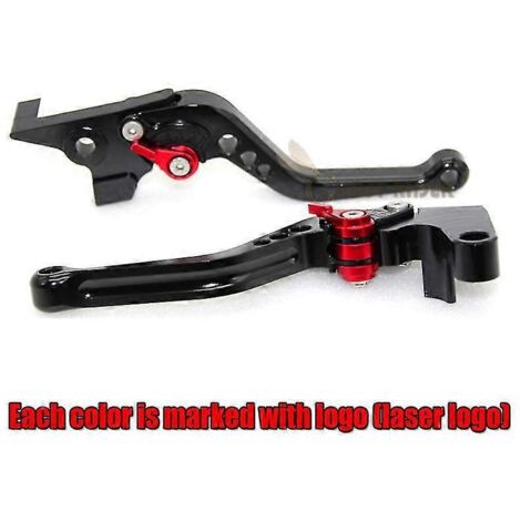 Leviers de frein et d'embrayage courts CNC noirs pour Honda Xadv 750 X Adv 750 2017-2018 (1 pièce) (1/5)