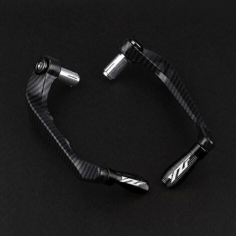 Poignées de guidon de moto avec protège-leviers de frein et d'embrayage pour Yamaha YZF R1 R6 2005-2013 - Noir (1/5)