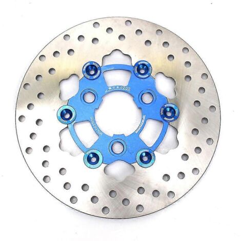 Étrier de frein moto RPM, disque de 82 mm, compatible avec scooters Yamaha Aerox, Jog, BWS, NMAX, XMAX, RSZ, Wisp Force, Dirt Pit Bike, Grom Dio - 200 (bleu) (1/5)