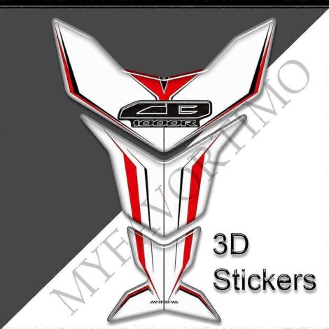 Protection de réservoir et autocollants 3D pour moto Honda CB1000R (2018-2022) : poignées latérales, kit essence/huile, protection genoux inclus. (1/5)
