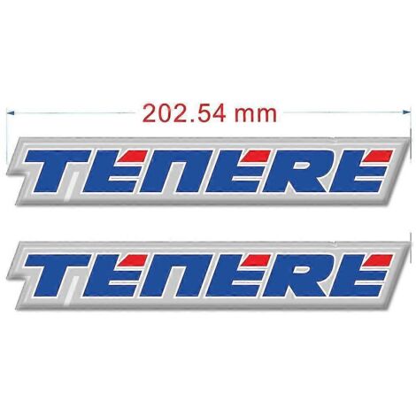 Autocollants Tenere Super Tank Pad Protector, protection de réservoir, emblème, logo, carénage, garde-boue pour Yamaha 700 1200 Xt Z Xt1200z--7 (1/5)