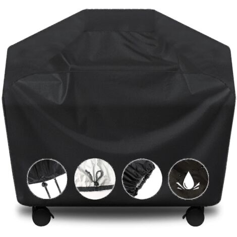 Housses de barbecue imperméables disponibles en 5 tailles (145 x 61 x 117 cm). (1/5)