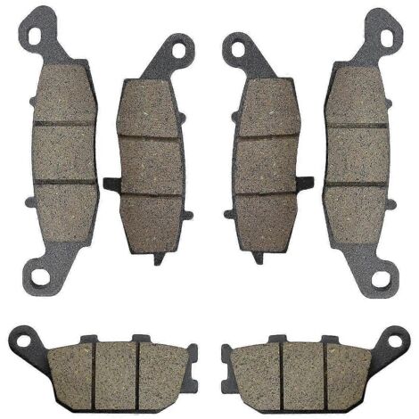 Plaquettes de frein avant et arrière pour motos Suzuki GSF650 Bandit, GSF 650, GSR750, SV400, SV650, SV 400 650, DL650, DL1000 et V-Strom DL 650 1000 (avant et arrière) (1/4)