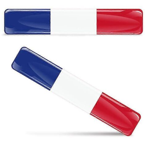 Autocollant réfléchissant 3D drapeau national - Accessoires moto - Autocollant voiture - Royaume-Uni - Italie - États-Unis - France - Russie - Espagne - Brésil - Chili - Ukraine (1/4)