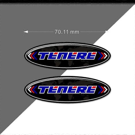 Autocollants Tenere Super Tank Pad Protector, protection de réservoir, emblème, logo, carénage, garde-boue pour Yamaha 700 1200 Xt Z Xt1200z--8 (1/5)