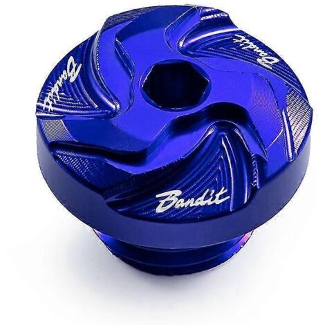 Bouchon de remplissage d'huile moteur et de carburant pour moto Suzuki Bandit 400, 600, 650, 1200, 1250 et 1250s (Bandit650) (1/5)