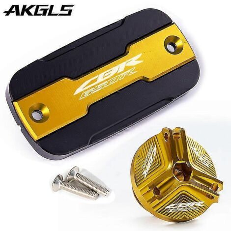 Accessoires de protection pour le bouchon du réservoir de liquide de frein avant et l'orifice de remplissage des motos Honda CB650R CBR650R CBR 650R (1/5)
