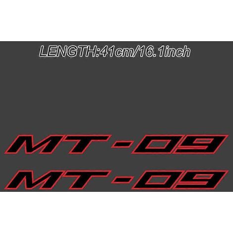Bandes adhésives pour moto Yamaha MT-09 (jantes, casque, réservoir, carrosserie) - Modèles 2017, 2018, 2019 et 2020 - 4 (1/5)