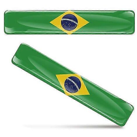Autocollant réfléchissant 3D drapeau national - Accessoires moto - Autocollant voiture - Royaume-Uni - Italie - États-Unis - France - Russie - Espagne - Brésil - Chili - Ukraine (1/4)