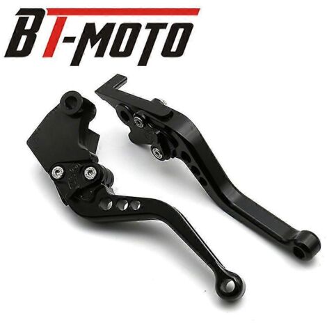 Leviers de frein et d'embrayage réglables (courts/longs) pour motos BMW F 850 GS, F850, F750, F750 GS, F900R, F900R/XR et F900XR (2018-2022) - Noir intégral (1/5)