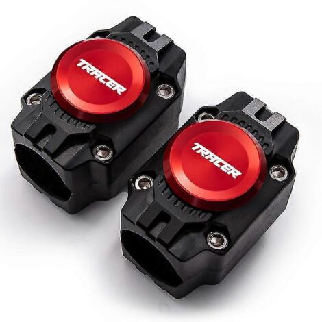 Protection de pare-chocs moteur rouge pour Yamaha Tracer900 GT, Tracer 7/700GT, Tracer 9 GT MT09 (2020-2023). (1/5)