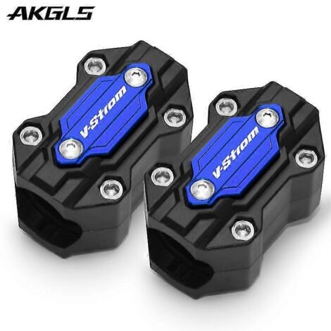 Accessoires pour Suzuki V-Strom 650, 1000, 1050 XT, DL650, DL1000, DL250 : protection de pare-chocs et bloc de protection moteur. (1/5)