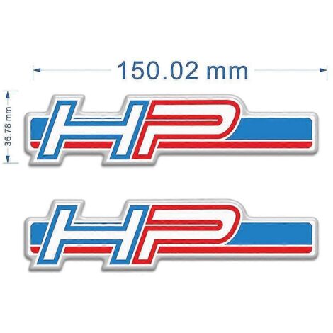 Pour BMW HP HP2 HP4 R 1250 GS R1250 Race S1000 RR S1000XR : autocollants de protection de panneau latéral, carénage, emblème de réservoir (1/5)