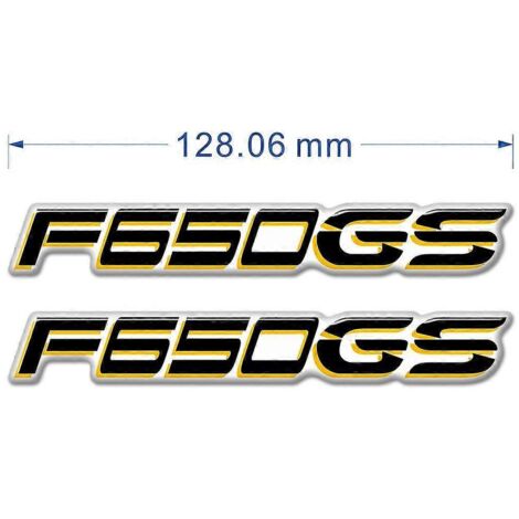 Protections de réservoir pour BMW G310GS, F650GS, F750GS, F850GS, F 650, 750, 850 GS : emblème, logo, protection, autocollants pour carénage et garde-boue, valises et coffres. (1/5)