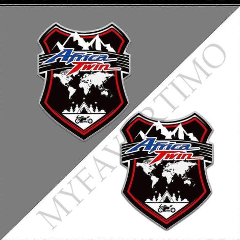 Autocollant pour moto, sacoches latérales supérieures, valise en aluminium pour Honda Africa Twin CRF1000L Adventure Sports -- Africa Twin 2 (1/5)