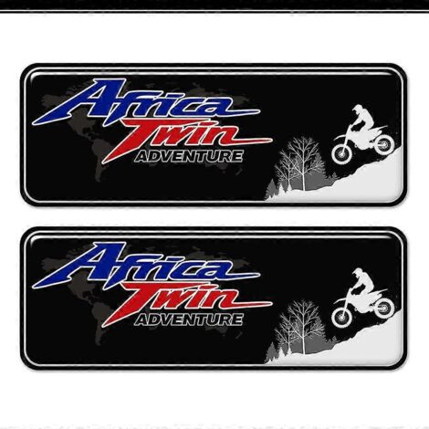 Autocollant pour moto, sacoches latérales supérieures, valise en aluminium pour Honda Africa Twin CRF1000L Adventure Sports --Africa Twin1 (1/5)