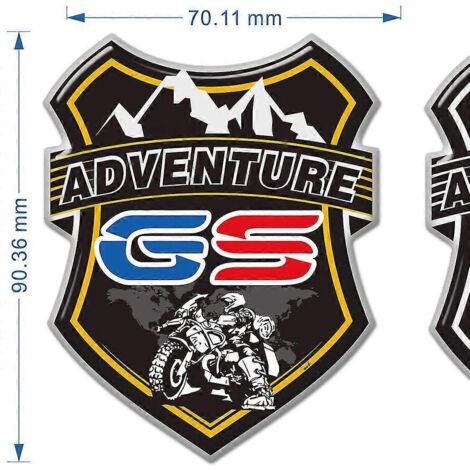 Autocollants et décalcomanies pour top-cases BMW F850GS F 850 Gs Gsa 2021, coffre de rangement, bagages en aluminium, style aventure 2019 2020 2020-- (1/5)