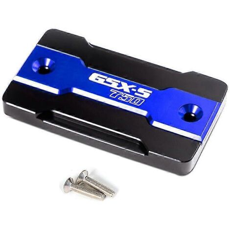 Bouchon de réservoir et de remplissage de carburant avant pour Suzuki GSX-S750 (GSX-S750) - Accessoires de protection bleus (1/5)