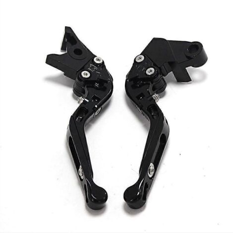 Leviers de frein et d'embrayage CNC pliables et extensibles, usinés au laser, pour Yamaha YZF R6 2017-2018 - J (1/5)