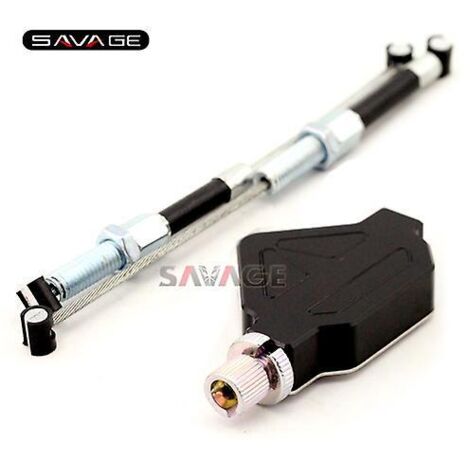 Système de levier d'embrayage Easy Pull pour Kawasaki Z1000sx Ninja 1000 Z1000 10-20, Z800 Klr 650 - Accessoires moto - Système de câble de traction - Noir (1/5)