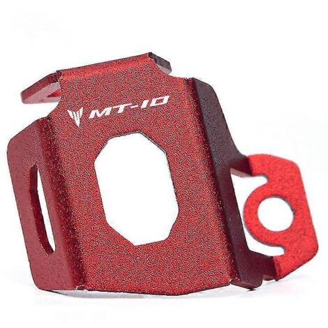 Pour Yamaha MT-03, MT-03, MT10, MT-10, FZ-10 (2015-2021) - Bouchon de protection de liquide de frein arrière (rouge) (1/5)