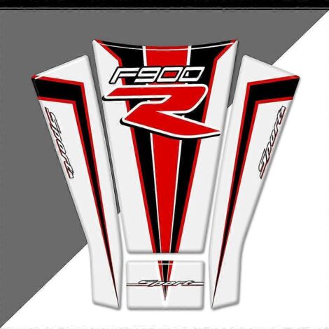 Autocollants 3D pour moto BMW F900R (F900, F 900 R) - Protection de réservoir en forme d'arête de poisson (modèle 2019-2020) - F900R1 (1/5)