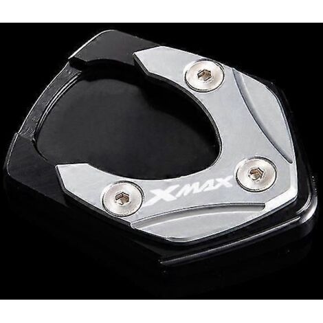 Accessoires moto Xmax300 pour Yamaha Xmax X-max 125 250 300 400 : support latéral, équerre de fixation et cache-valve de pneu (1/5)
