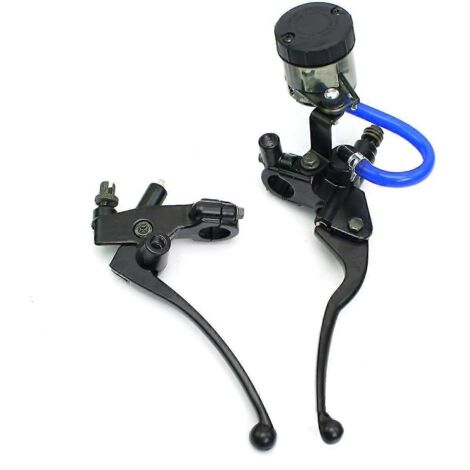 Levier de maître-cylindre de frein et d'embrayage droit universel 22 mm (7/8") pour moto Yamaha LC150 LC135 Choppers Cafe Racer - Pompe et embrayage (1/5)