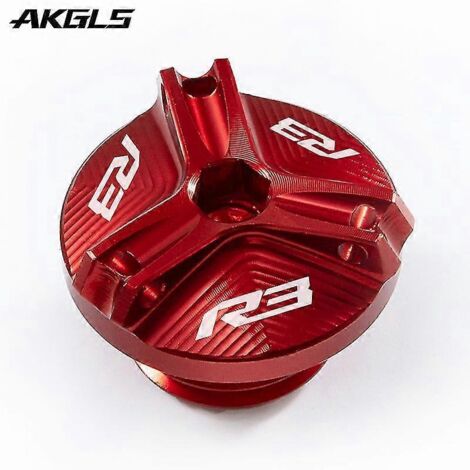 Accessoires de protection pour le bouchon de remplissage d'huile moteur de moto Yamaha R3 2021, YZF-R3, YZF R3 2015-2017, 2018, 2019, 2020, 2022. (1/5)