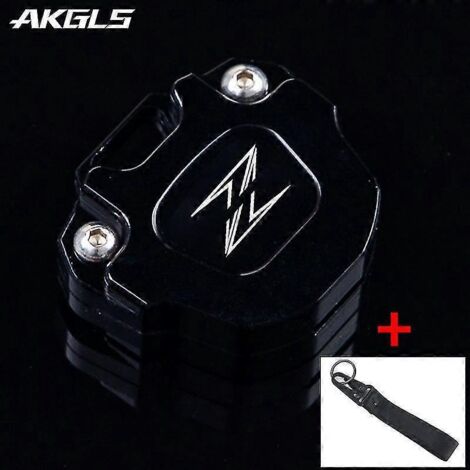 Coque de protection pour clé de moto Kawasaki Z900 Z800 Z650 Z750 Z1000 400 Ninja250 Ninja400 650 - Accessoires moto - Noir (1/4)